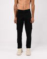 Elevated Twill Tailored Cargo Pant In Black