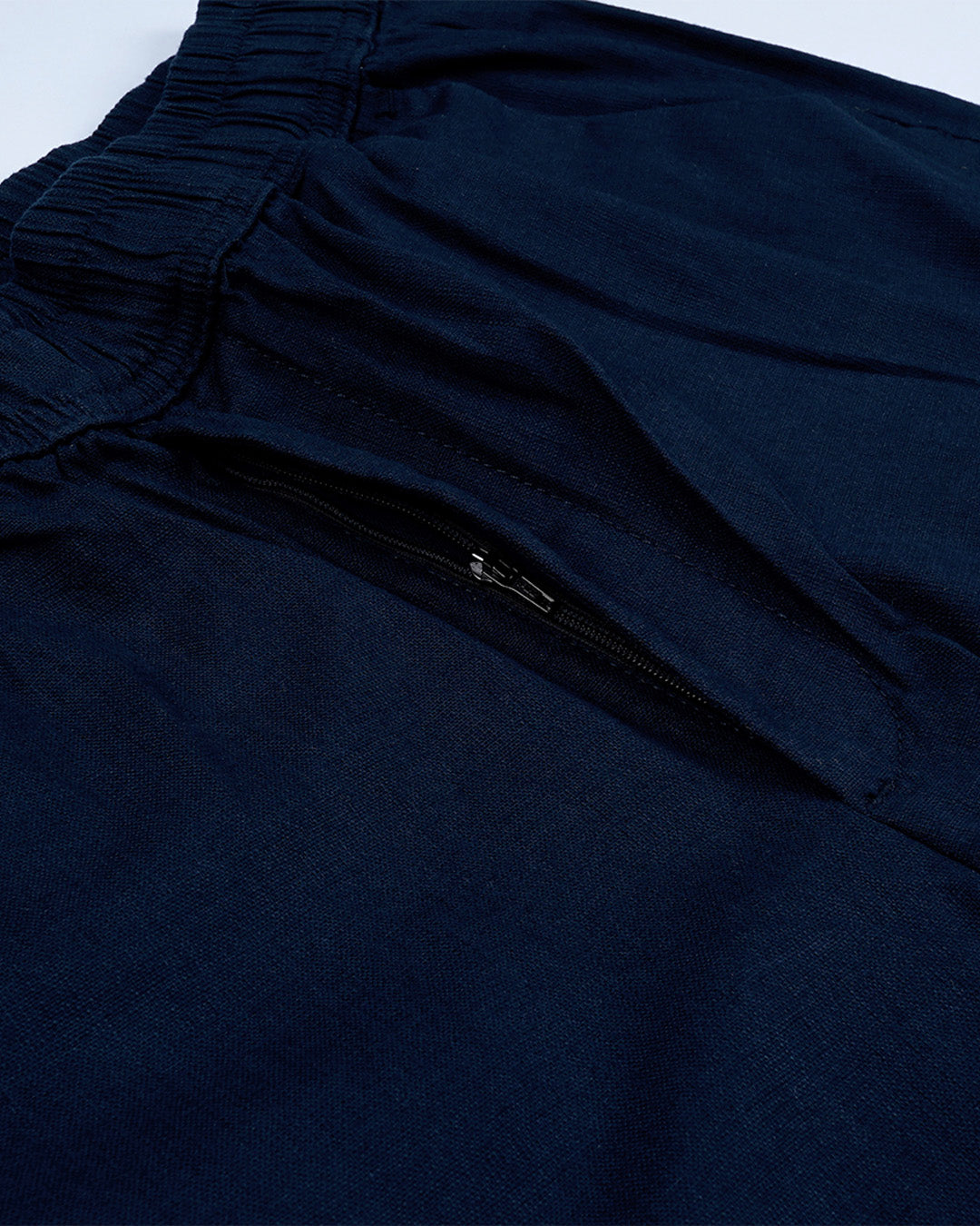 Textured Relaxed Flexiwaist Cargo In Navy