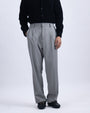 Soft Iron Flexi Relaxed Trouser In Light Grey