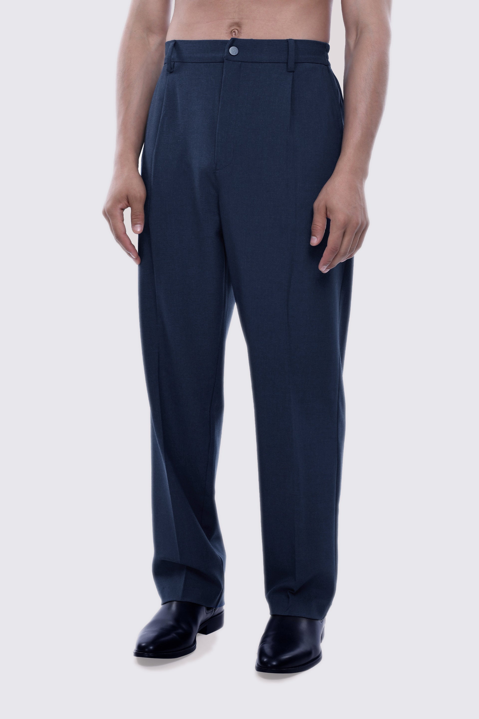 SOFT HANDLE RELAXED TROUSERS