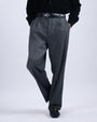Soft Iron Flexi Relaxed Trouser In Grey