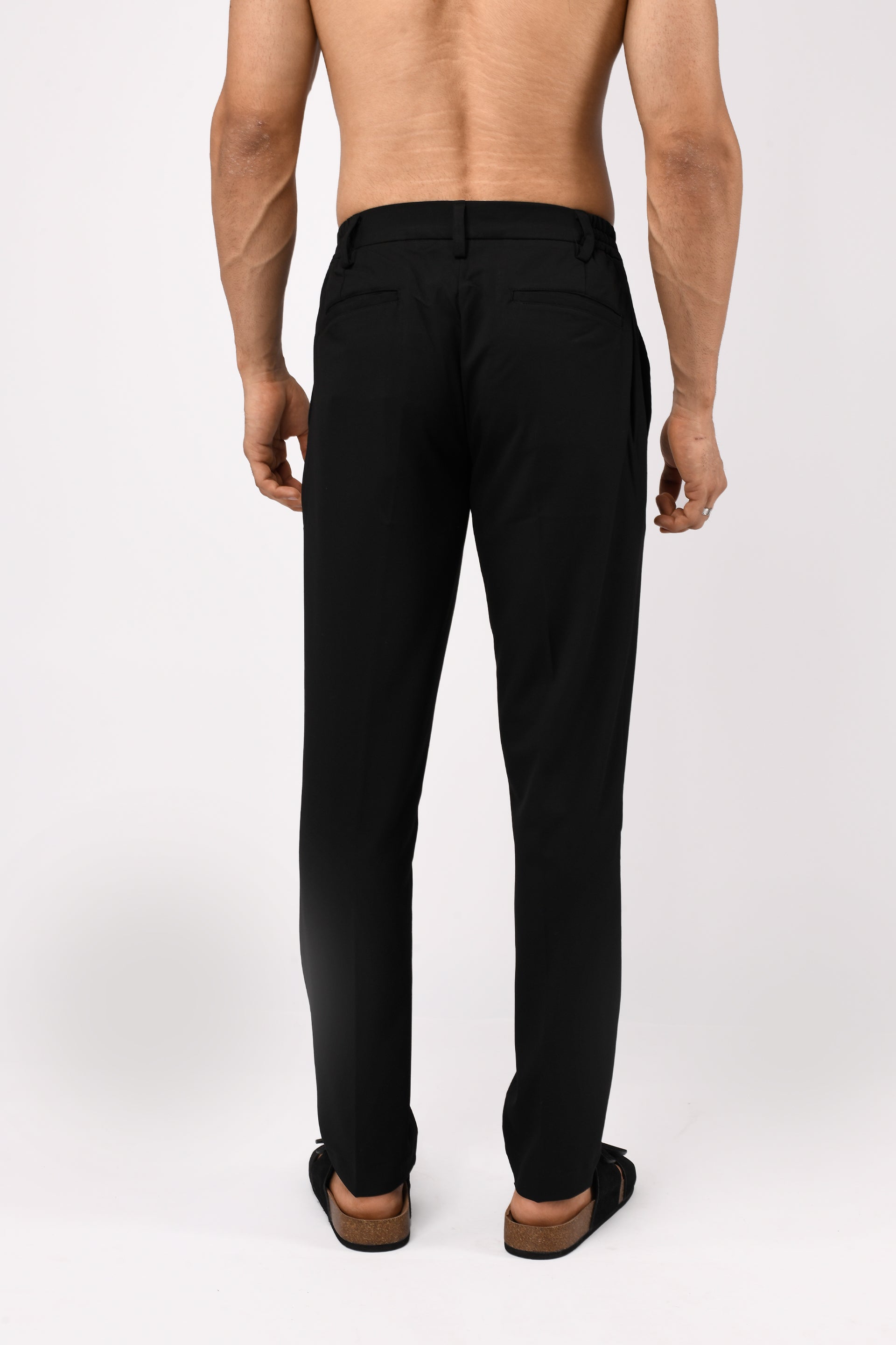 SOFT HANDLE TAILORED TROUSERS