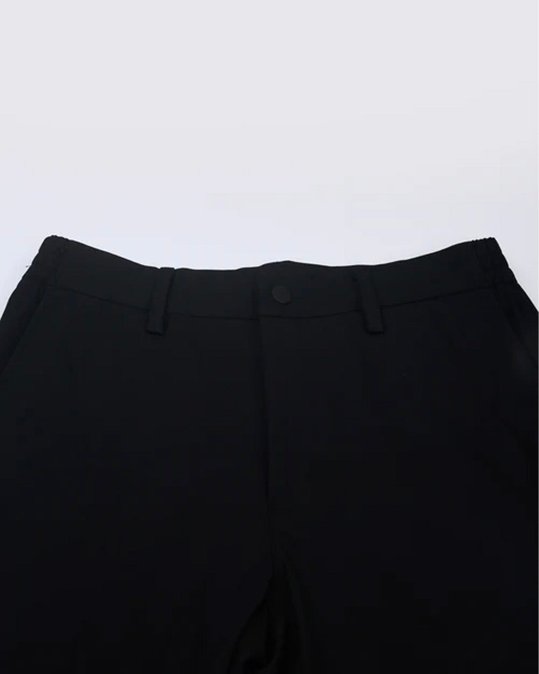 Soft Iron Flexi Tailored Trouser In Black