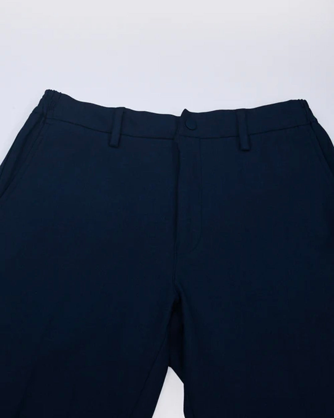 Soft Iron Flexi Tailored Trouser In Blue