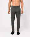 Soft Iron Flexi Tailored Trouser In Grey