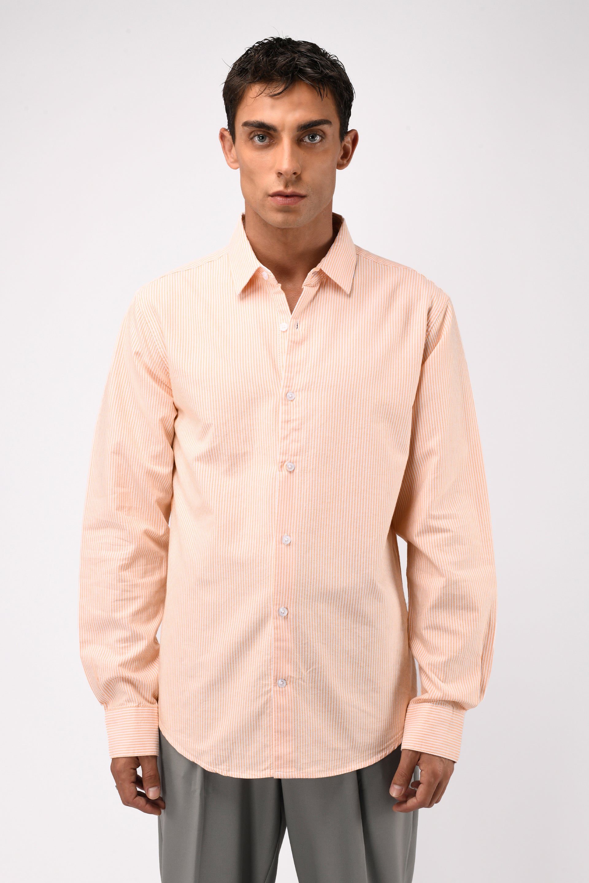 CLASSIC OXFORD STRIPE SHIRT