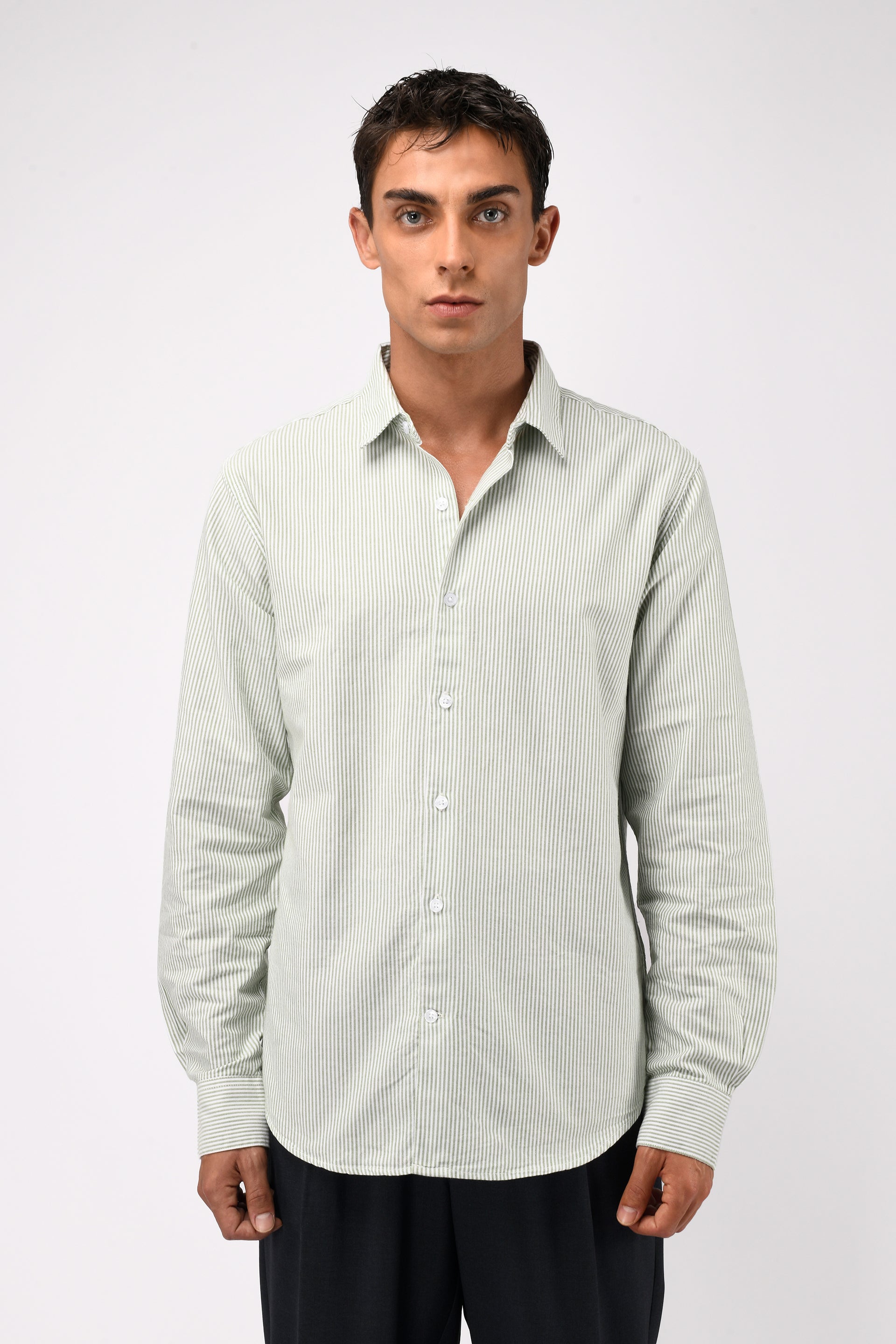 CLASSIC OXFORD STRIPE SHIRT