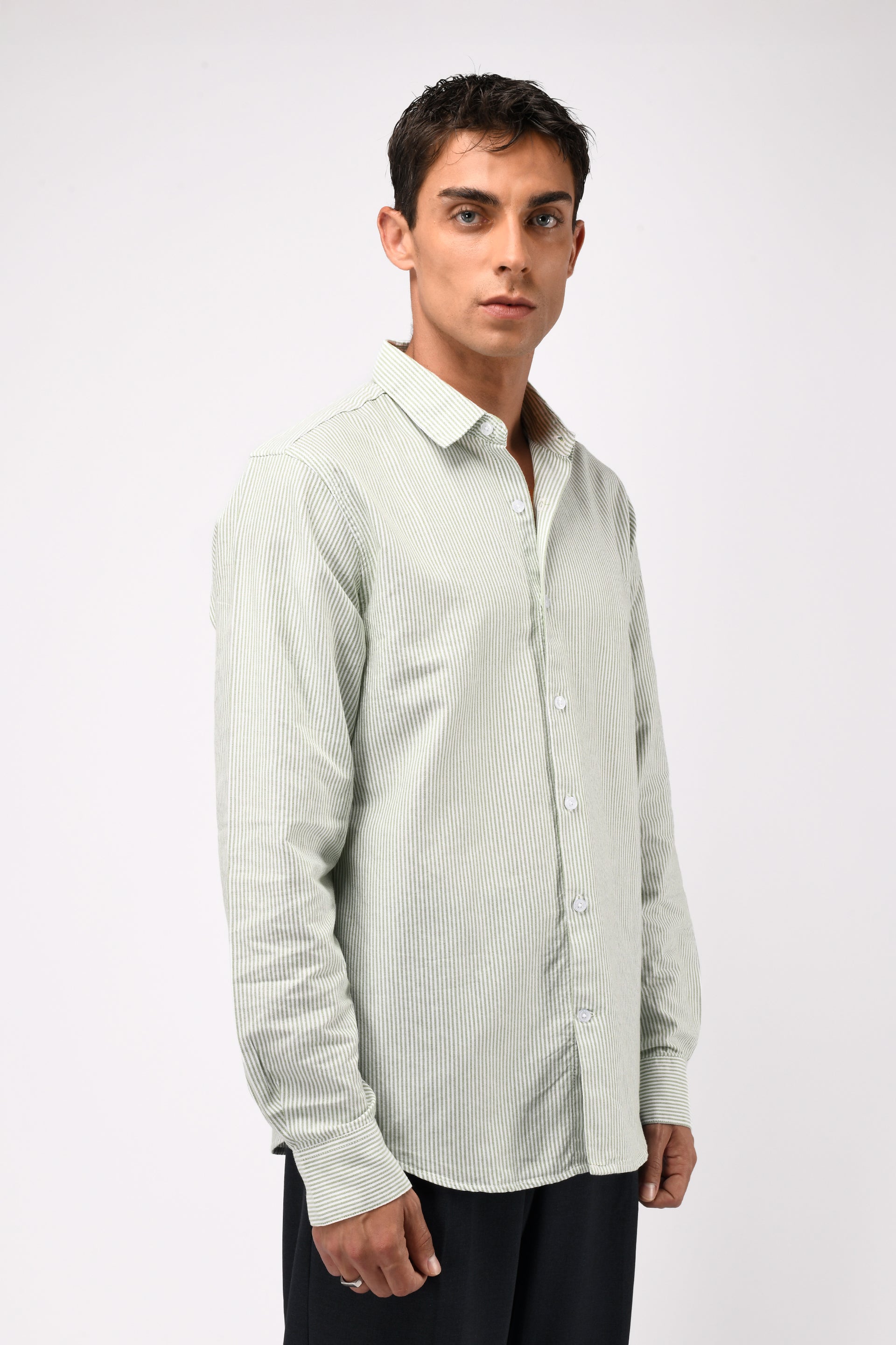 CLASSIC OXFORD STRIPE SHIRT