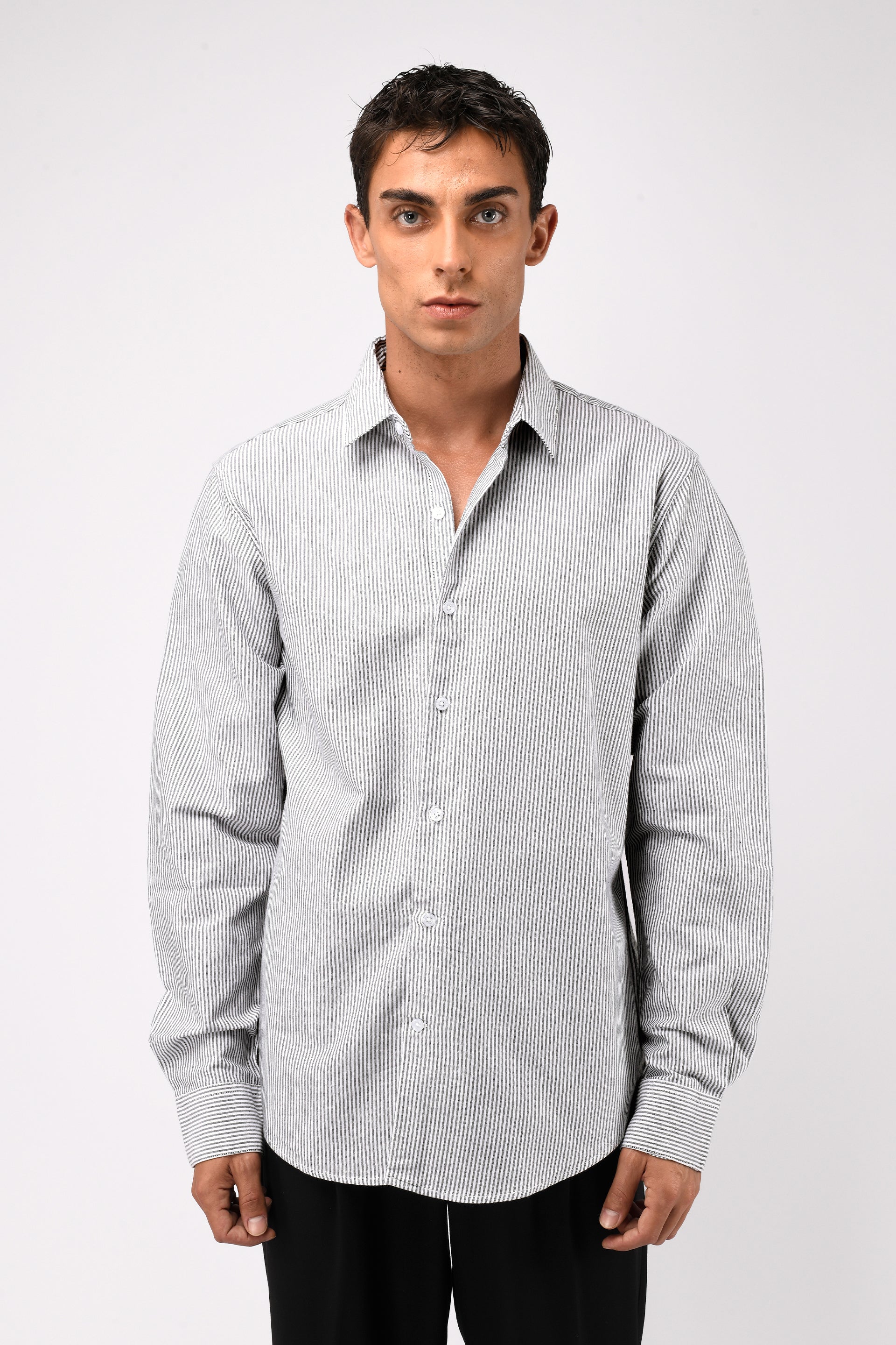 CLASSIC OXFORD STRIPE SHIRT