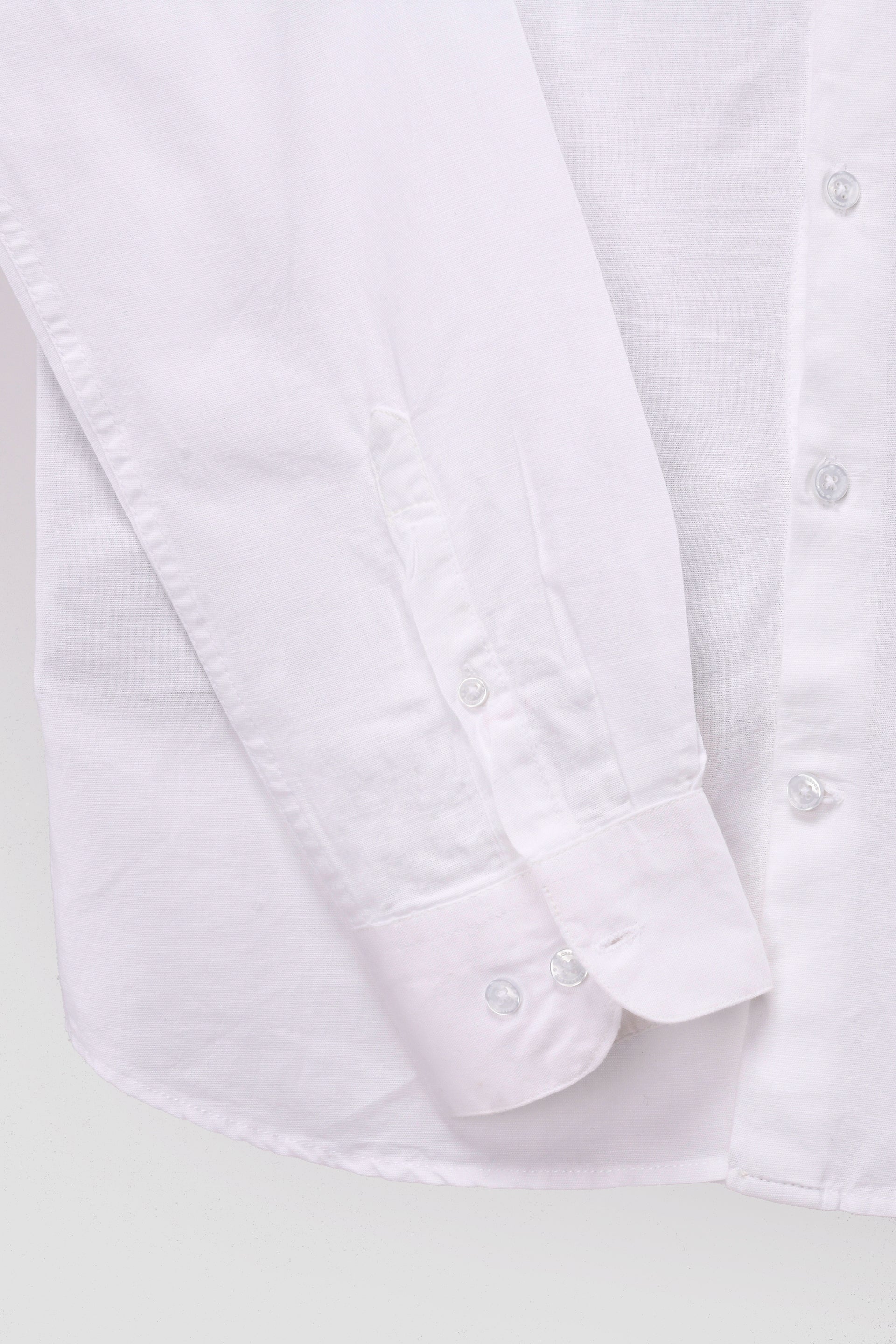 CLASSIC FUSED LINEN SHIRT