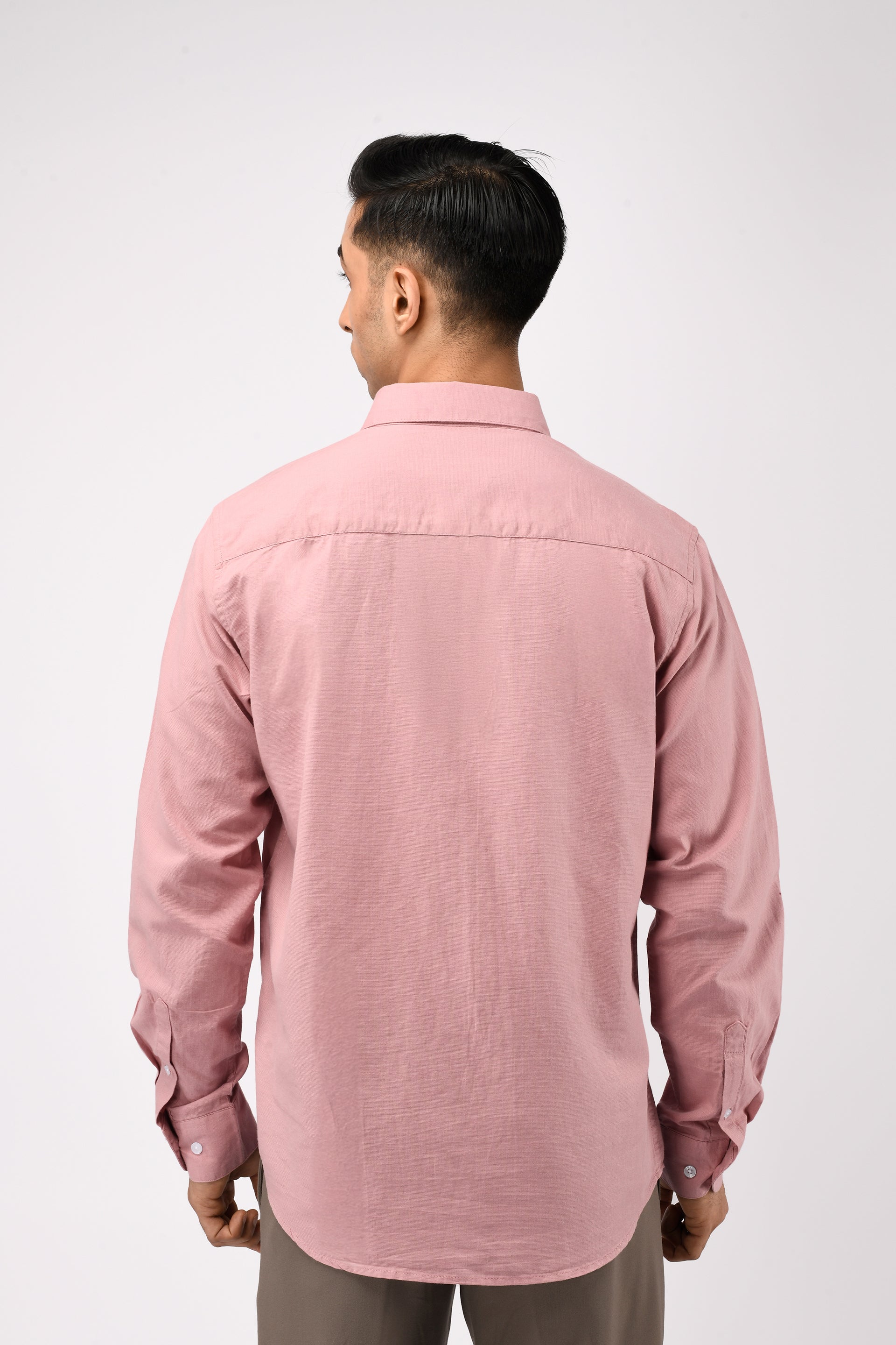 CLASSIC FUSED LINEN SHIRT