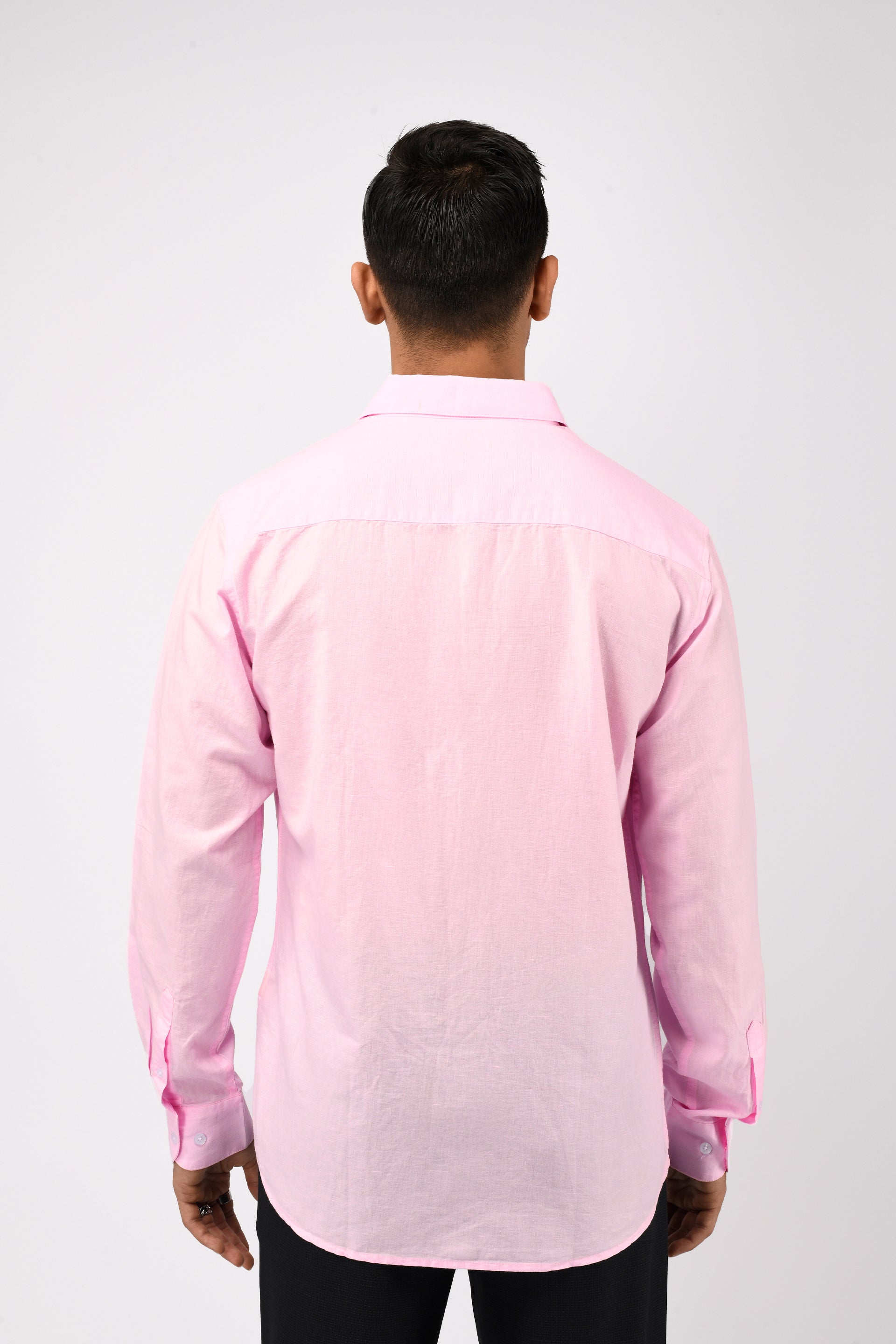 CLASSIC FUSED LINEN SHIRT