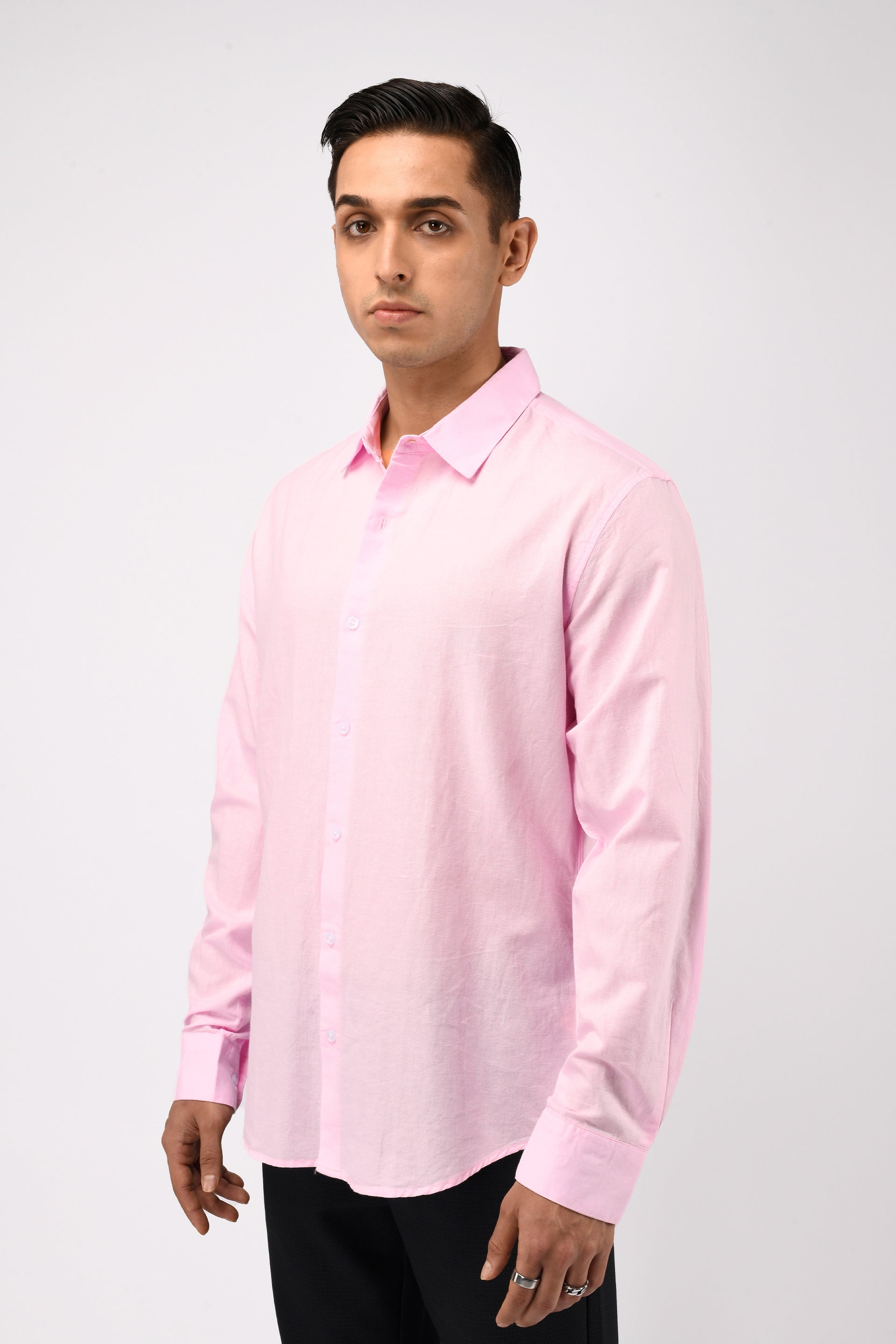 CLASSIC FUSED LINEN SHIRT