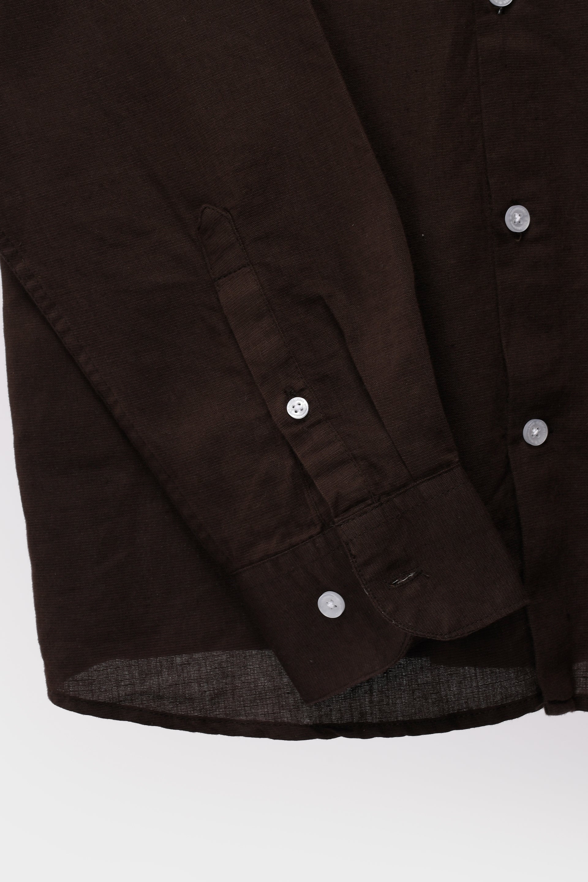 CLASSIC FUSED LINEN SHIRT