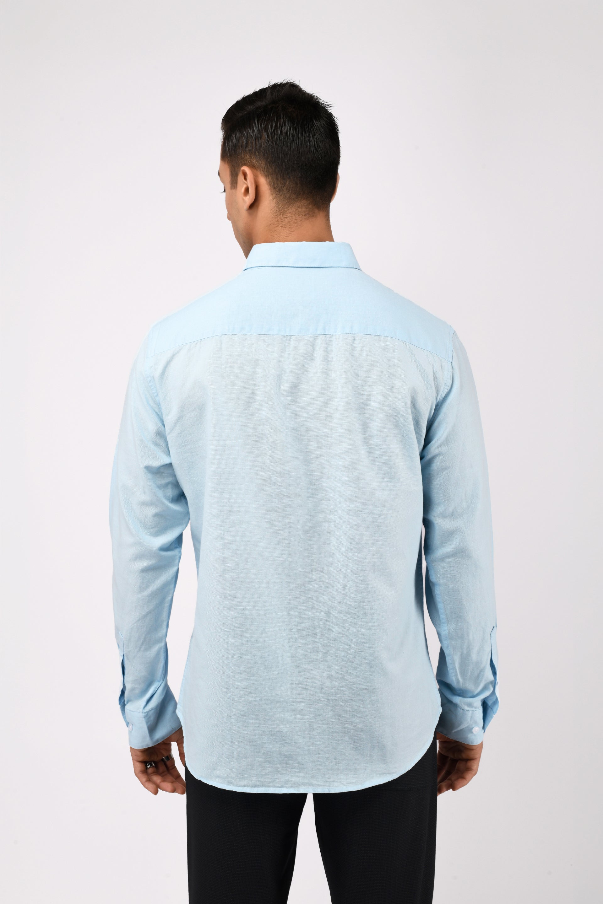 CLASSIC FUSED LINEN SHIRT