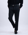 Easy Iron Flexi Tailored Trouser In Black