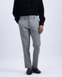 Easy Iron Flexi Tailored Trouser In Grey