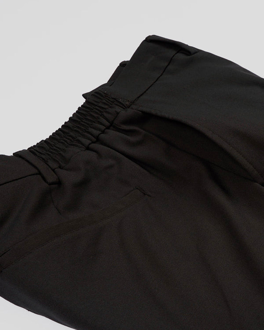 Easy Iron Flexi Tailored Trouser In Dark Grey