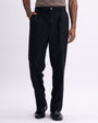 Easy Iron Flexi Relaxed Trouser In Black
