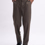Easy Iron Flexi Relaxed Trouser In Brown