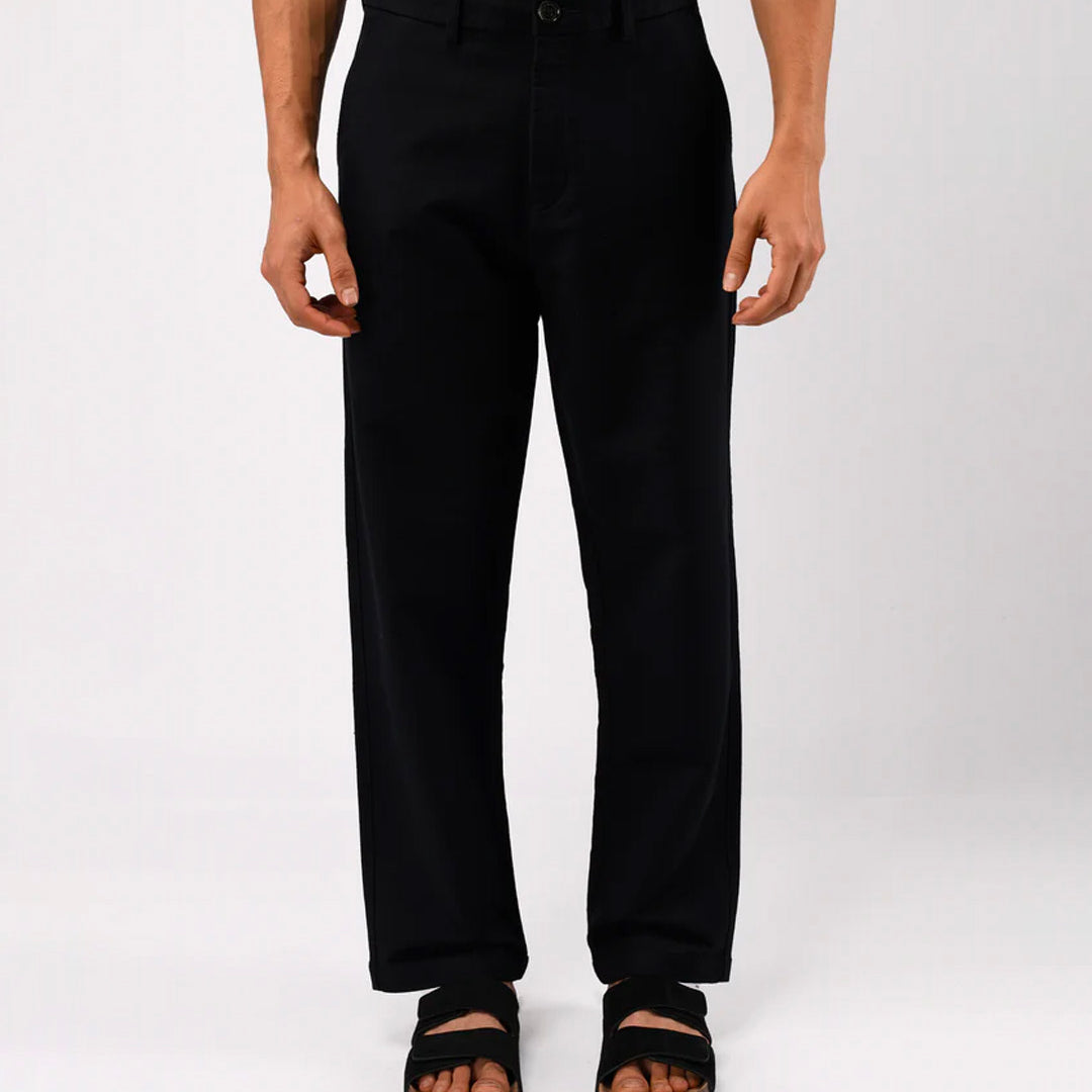 Soft Modal Relaxed Trouser In Blue