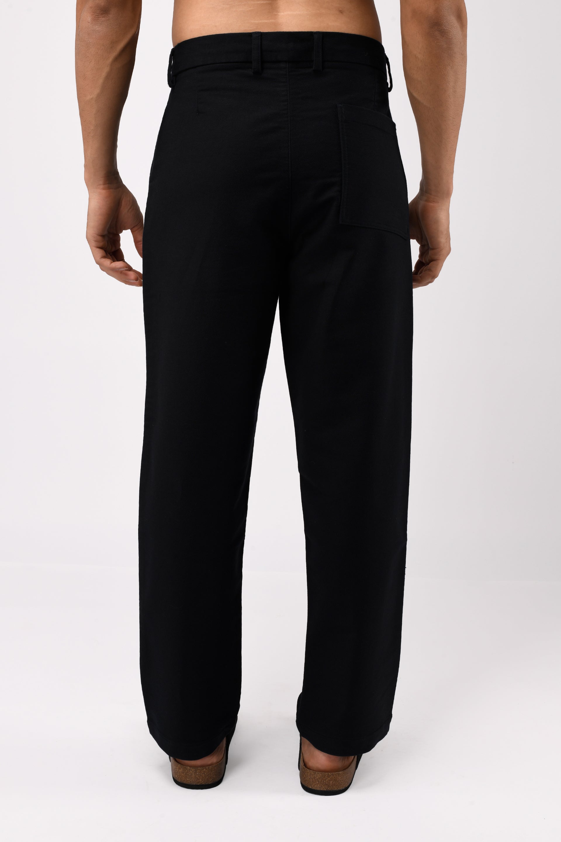 SOFT MODAL RELAXED TROUSERS