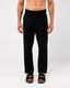Soft Modal Relaxed Trouser In Black