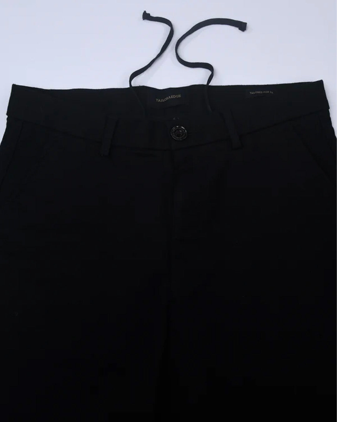 Soft Modal Relaxed Trouser In Black