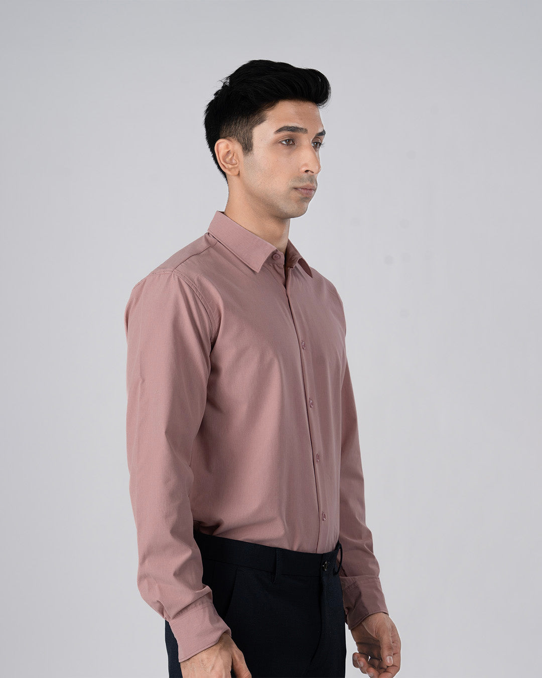 Featherlite Wrinkle Resistant Shirt In Peach