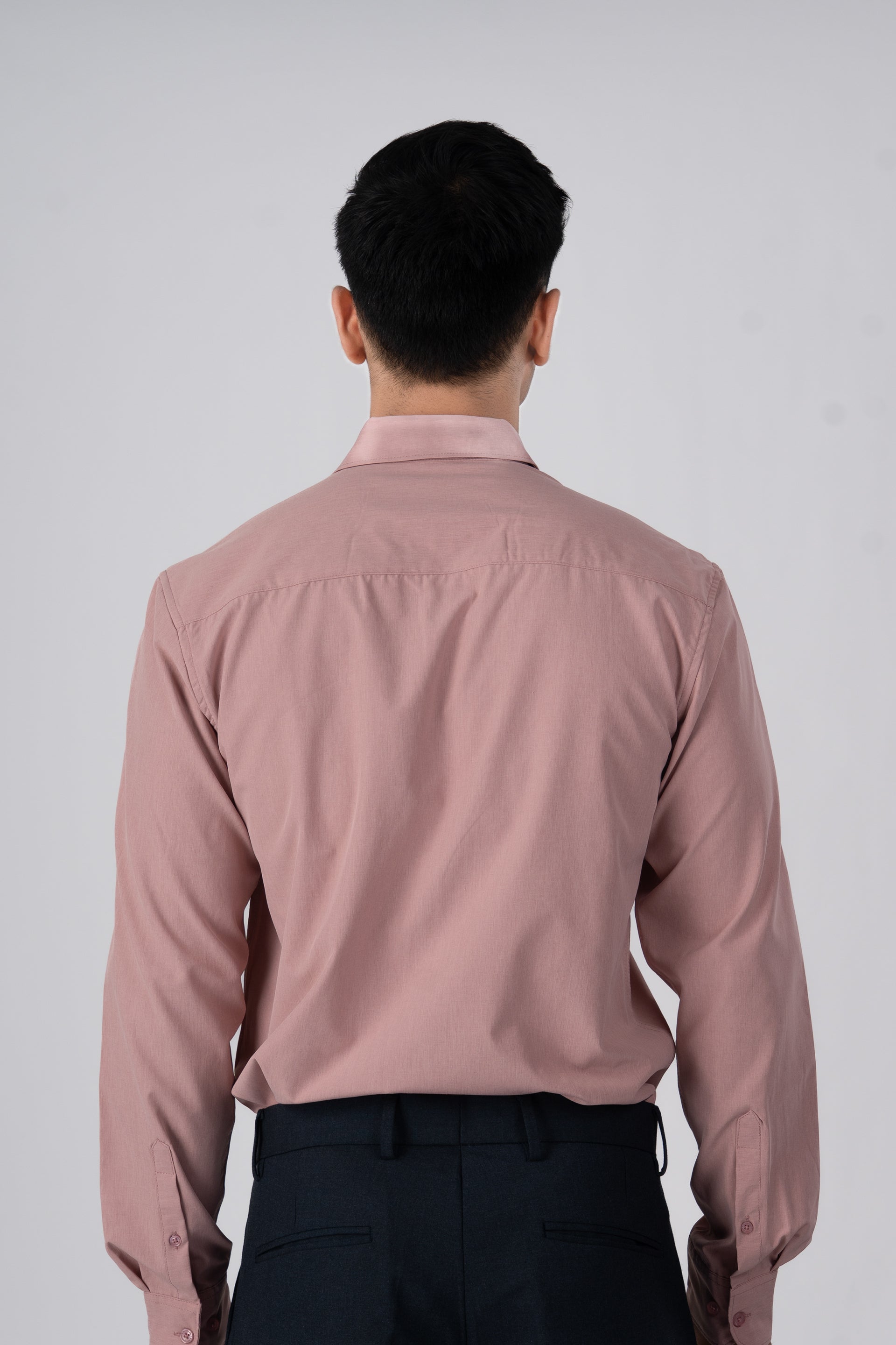 Featherlite Wrinkle Resistant Shirt In Peach