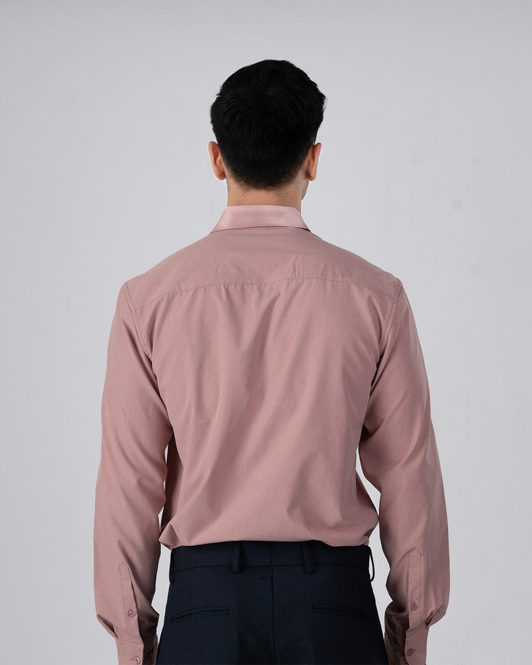 Featherlite Wrinkle Resistant Shirt In Peach