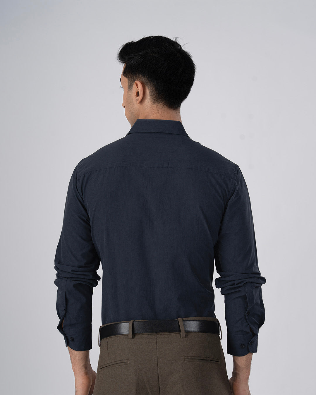 Featherlite Wrinkle Resistant Shirt In Grey