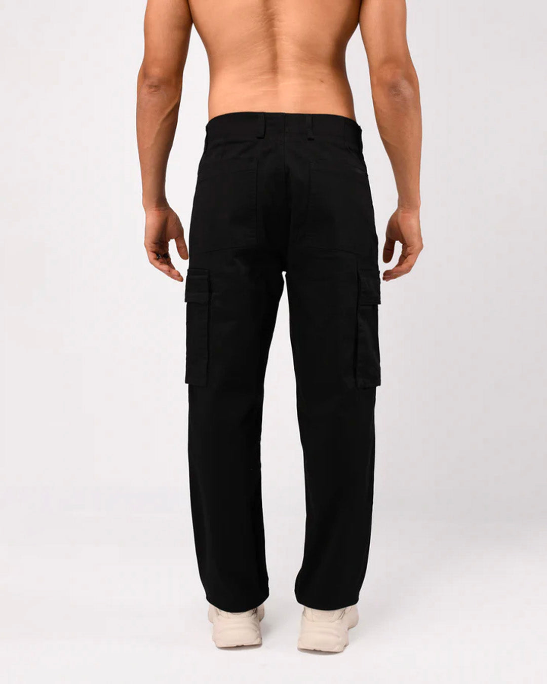 Carpenter Relaxed Cargos In Black