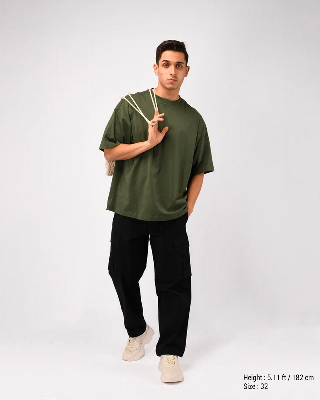 Carpenter Relaxed Cargos In Black