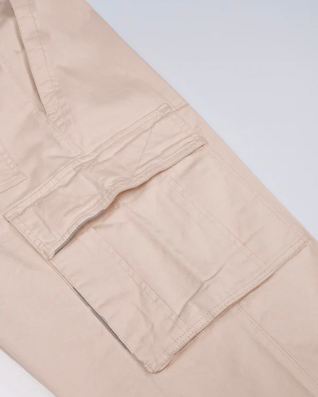 Carpenter Relaxed Cargos In Cream