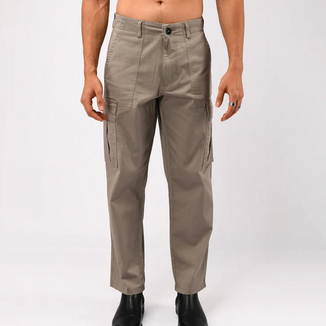Carpenter Relaxed Cargos In Grey