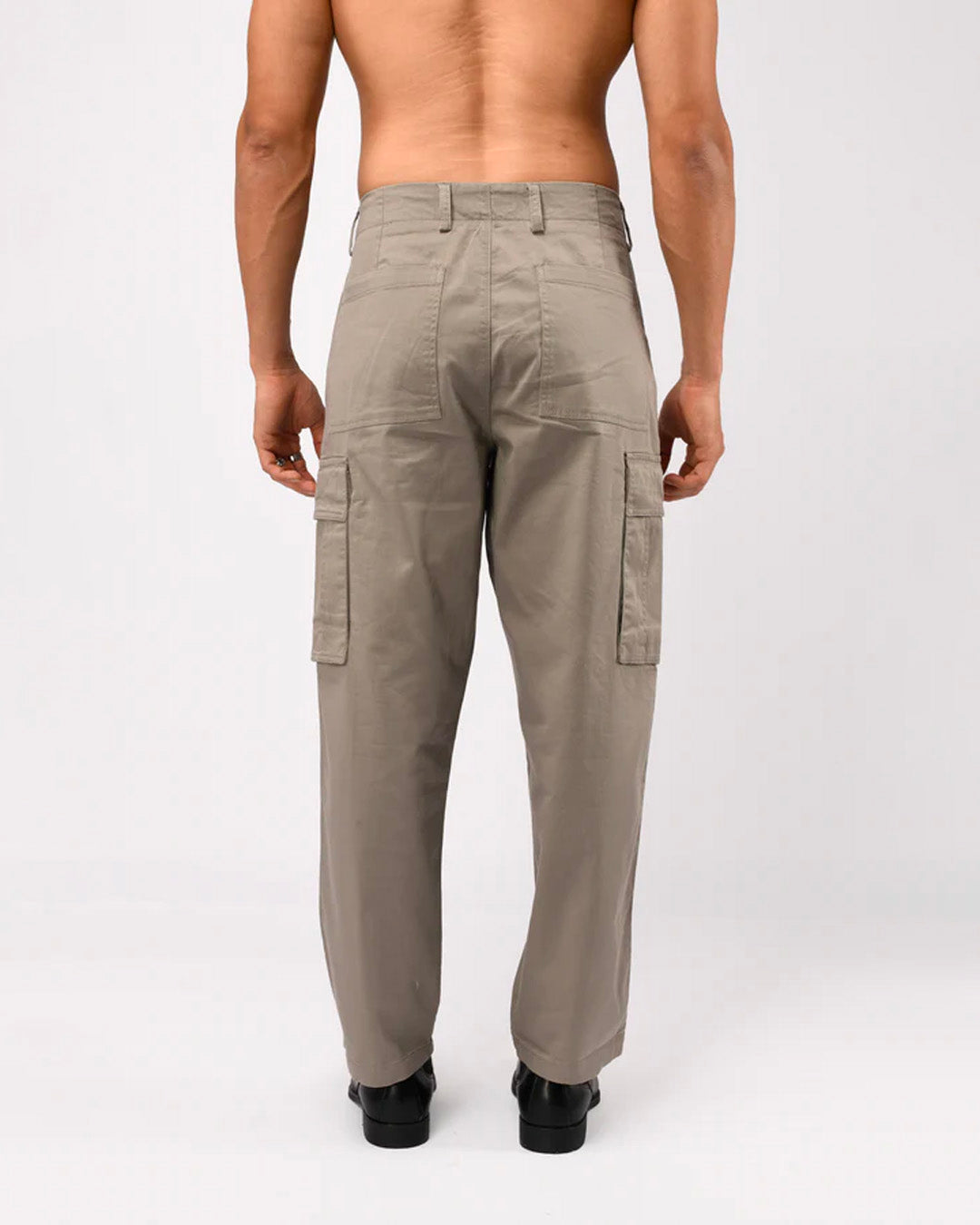 Carpenter Relaxed Cargos In Grey