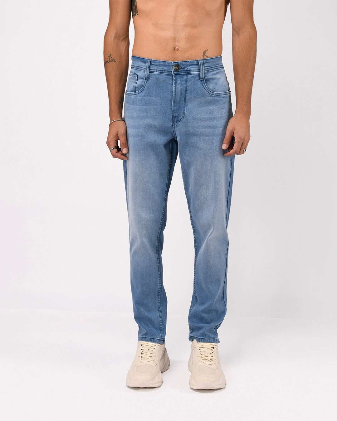 Classic Edge Tailored Denim In Blue