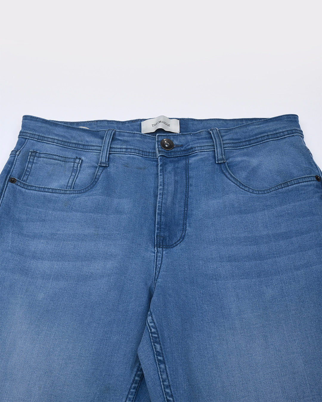 Classic Edge Tailored Denim In Blue