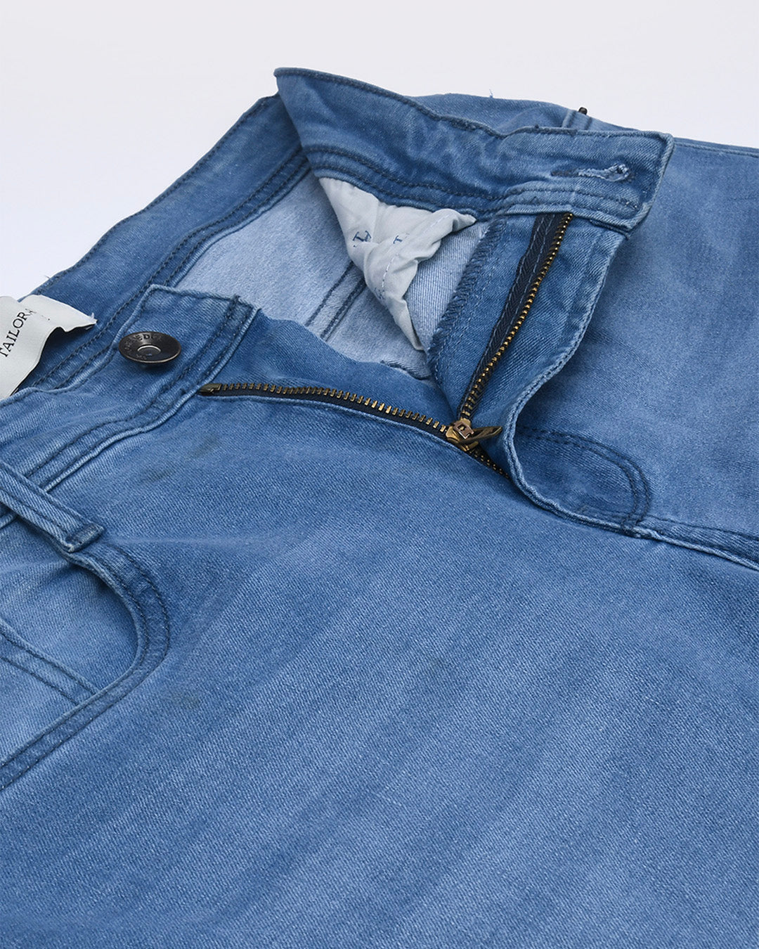 Classic Edge Tailored Denim In Blue