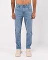 Classic Edge Tailored Denim In Light Blue