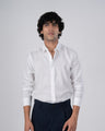 Premium Lyocell Linen Shirt In White