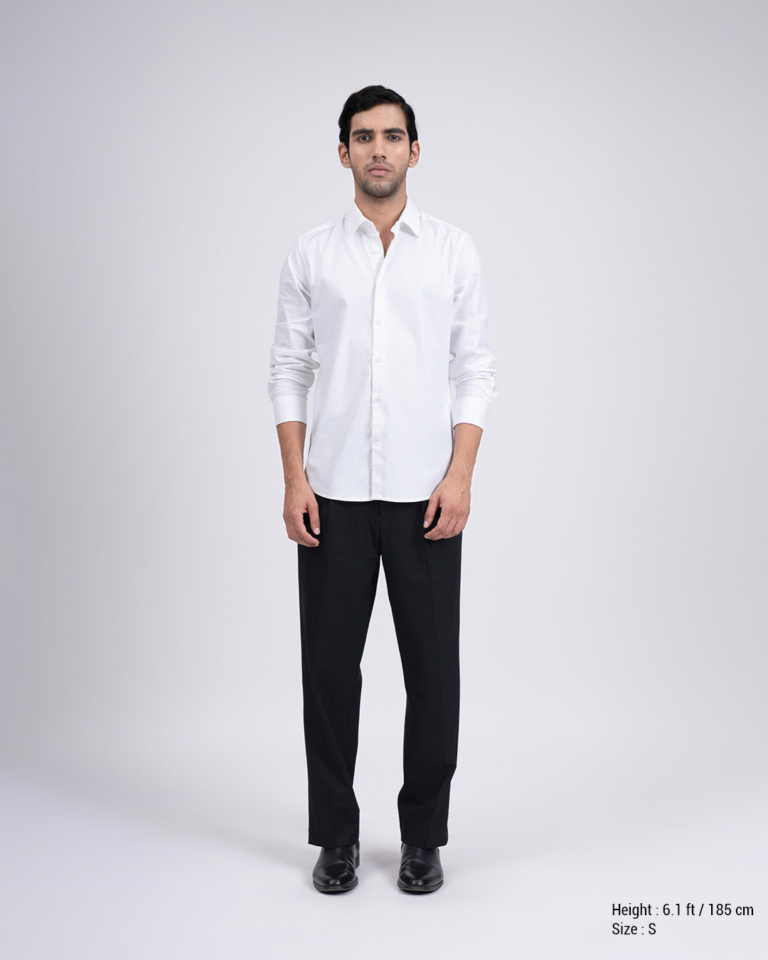 Premium Oxford Cotton Shirt In White
