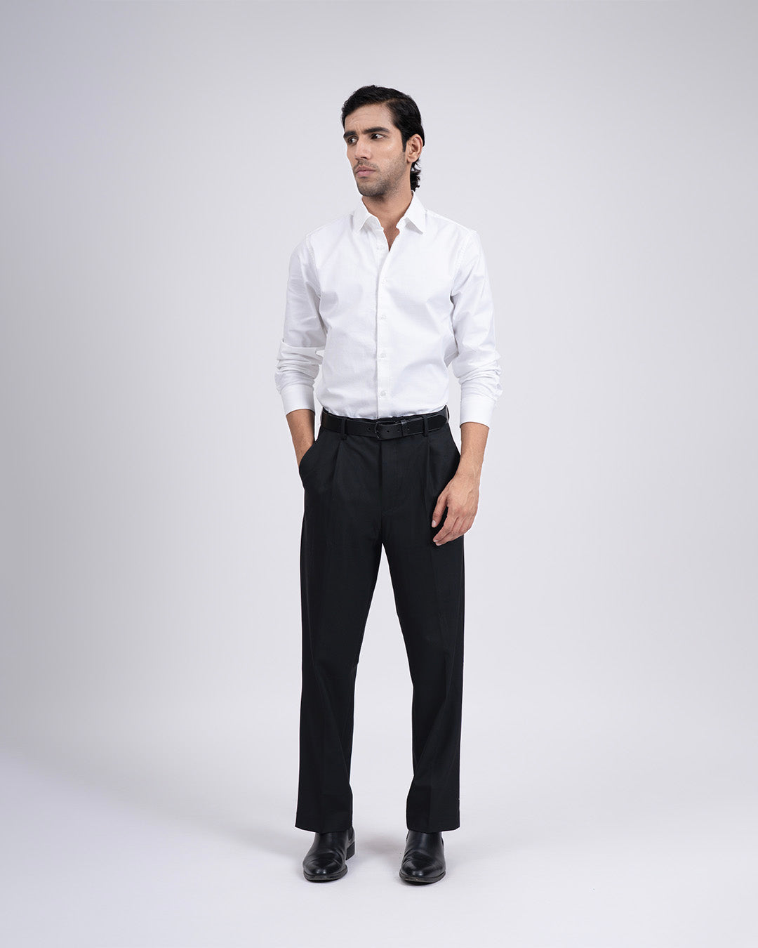 Premium Oxford Cotton Shirt In White