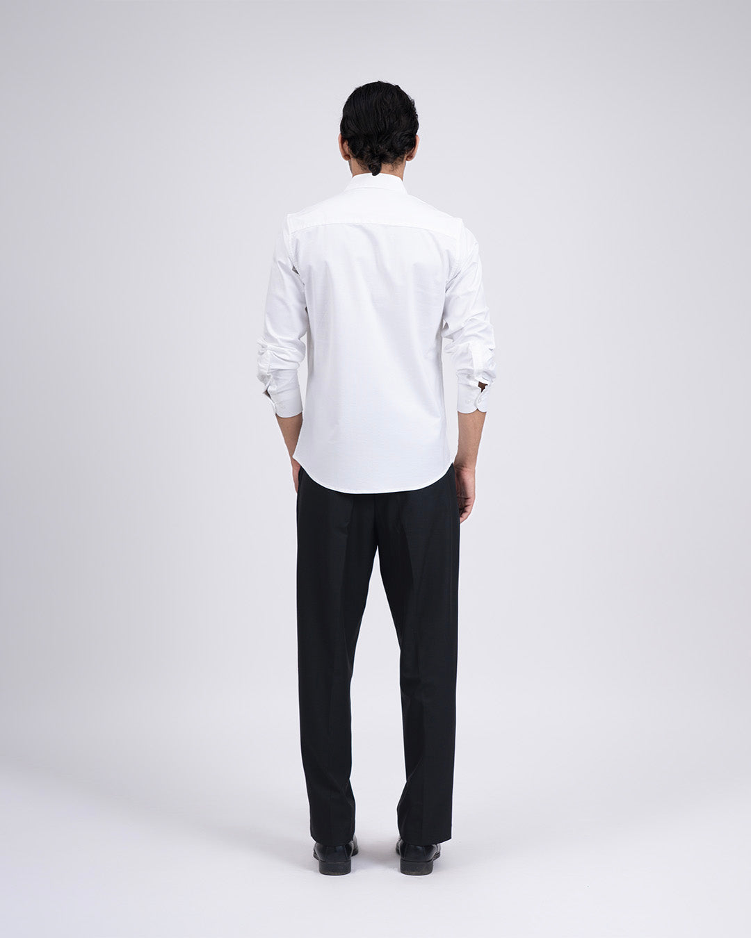 Premium Oxford Cotton Shirt In White