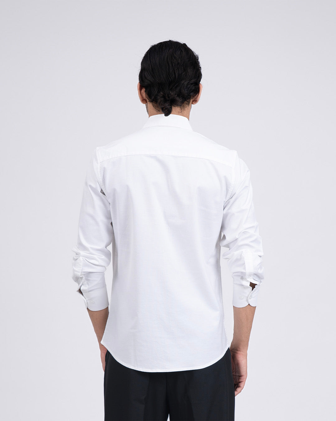 Premium Oxford Cotton Shirt In White