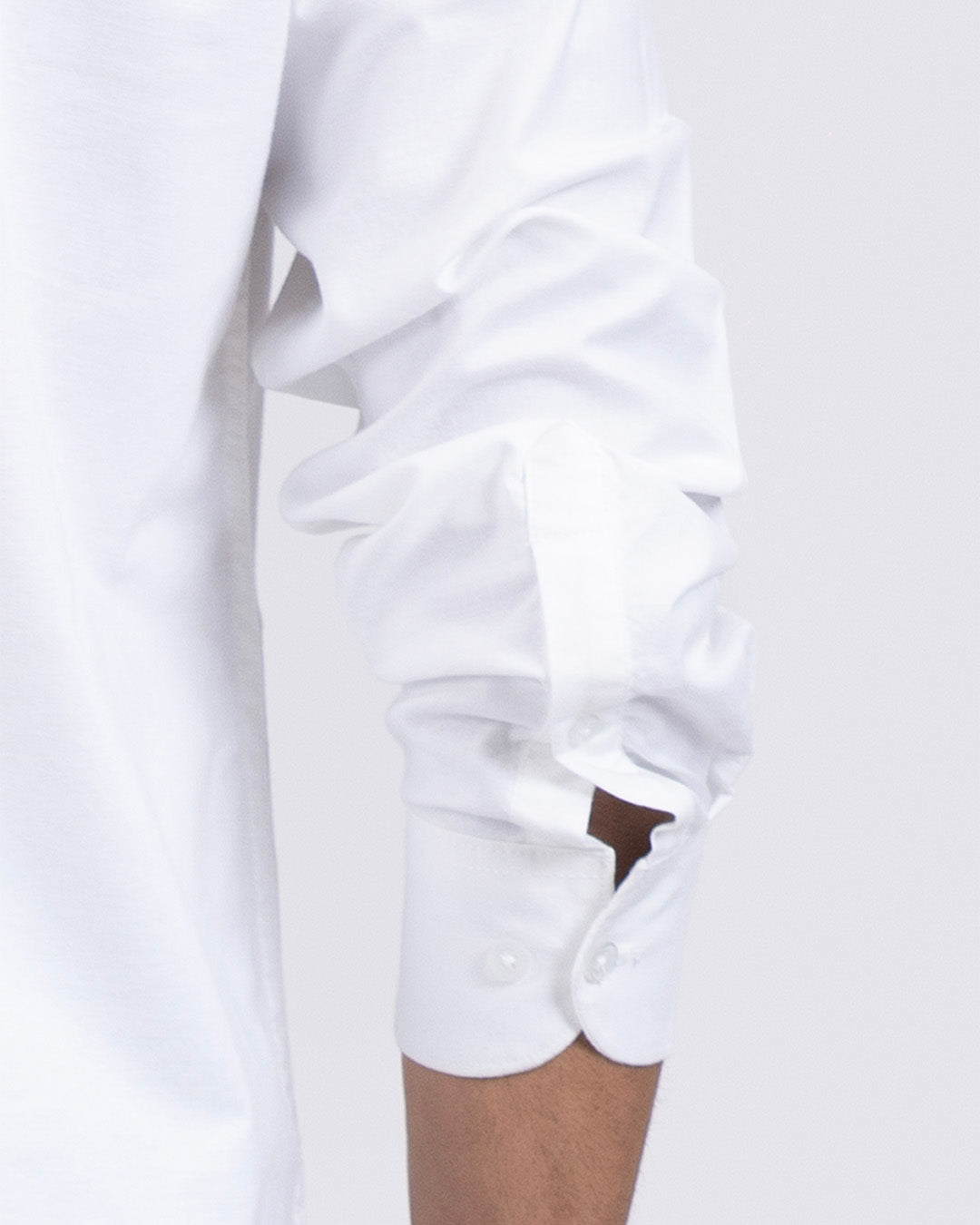 Premium Oxford Cotton Shirt In White