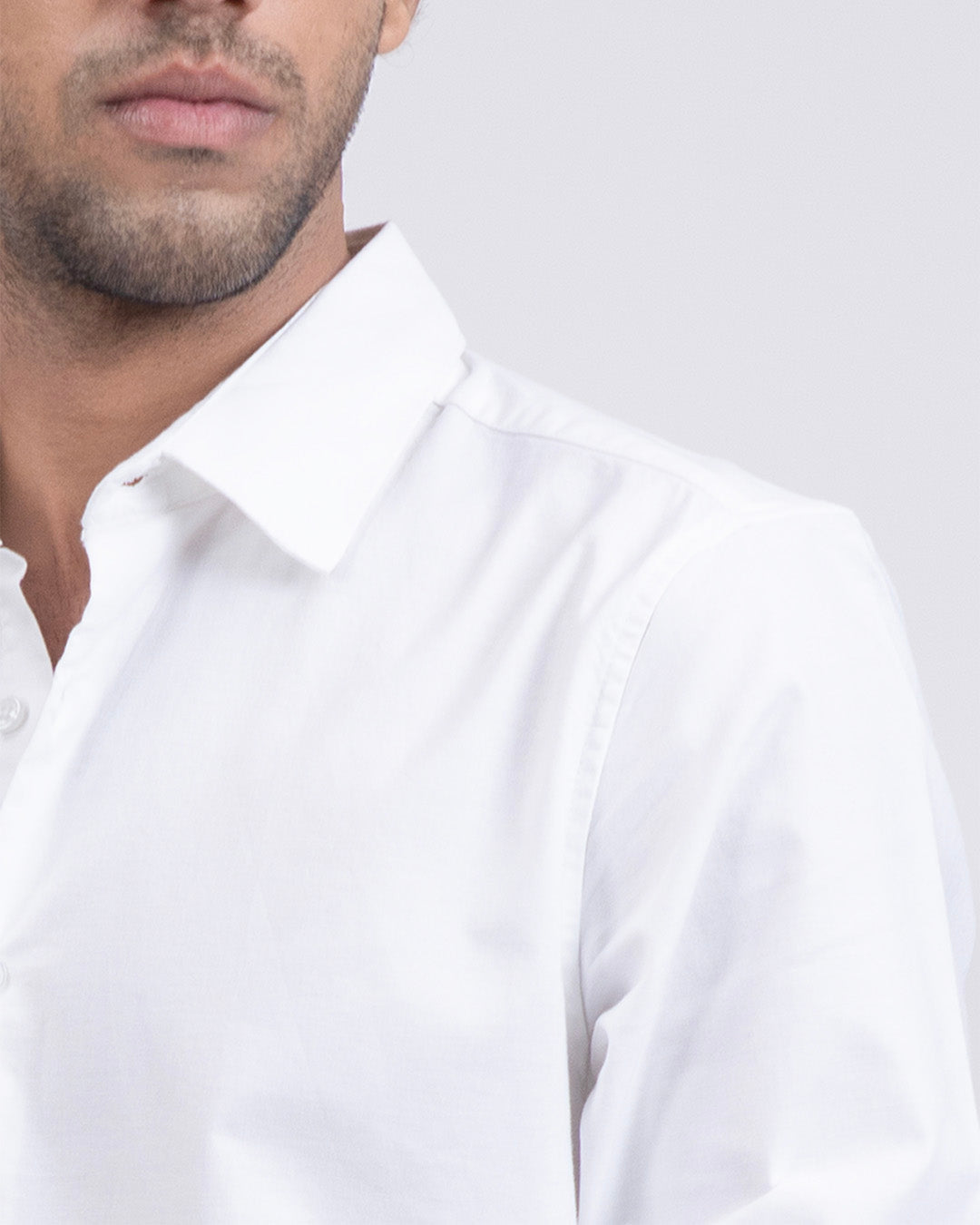 Premium Oxford Cotton Shirt In White