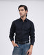 Premium Oxford Cotton Shirt In Black