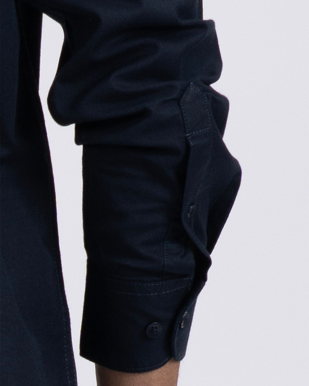 Premium Oxford Cotton Shirt In Navy